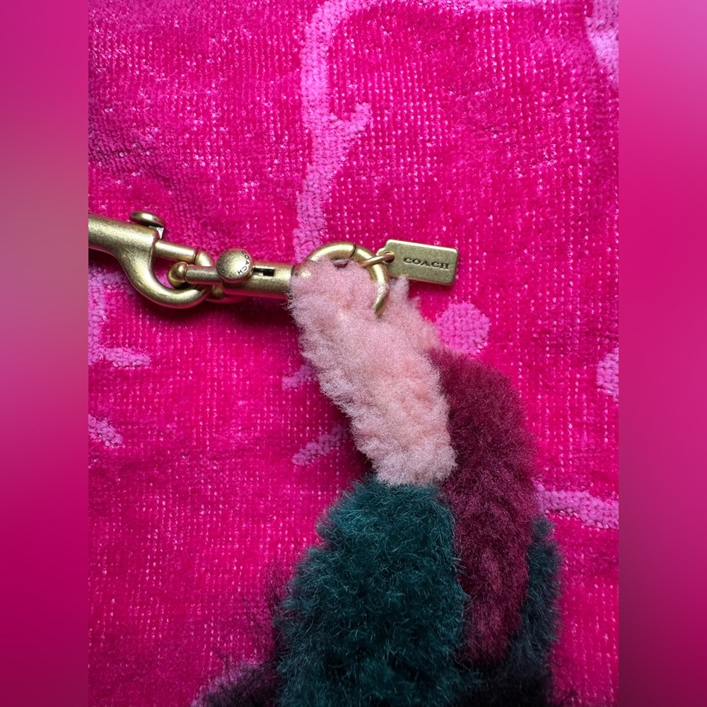 Coach Shearling Chain - Picture 2 of 5